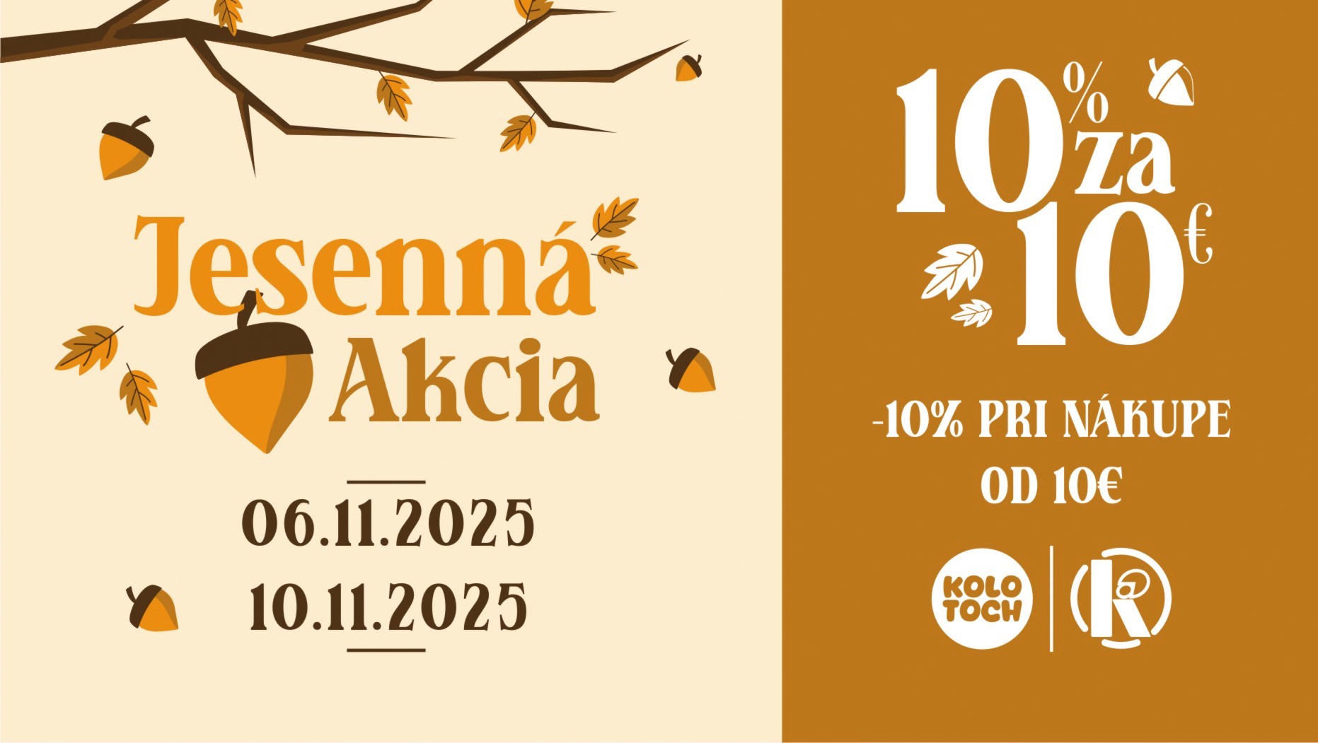 Jesenna akcia 10%