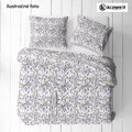 Levanduľové kytice na bielom - šírka 220cm - šírka 220cm - cotton fabric