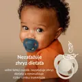 LOVI Cumlík svietiaci silikónový dynamický PRIME 18m+ 2ks Baby Ivory/Blush