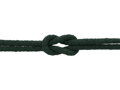 Šnúra bavlnená 7mm tmavozelená - Cotton cord