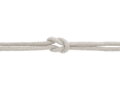 Šnúra bavlnená 8mm béžová - Cotton cord