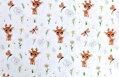 Baby srnček na bielom - cotton fabric