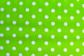 Bodky biele na jabĺčkovo-zelenej 1cm -  cotton fabric 