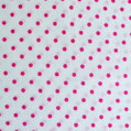 Bodky tmavoružové -  cotton fabric 