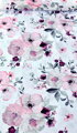 Čerešňové kvety na bielom -  cotton fabric 