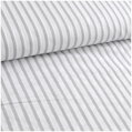 Pásik šedý hrubý -  cotton fabric  