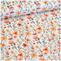 Flowers Small Ecru jersey