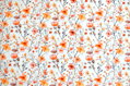 Flowers Small Ecru jersey