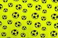 Futbalky žltá fluo french terry