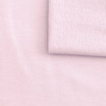 Púdrovo ružová french terry