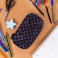 Školský peračník etui Skate Ska šedá