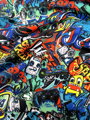 Softshell Farebné graffiti
