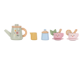Little Dutch Čajový set drevený s kvetinovou potlačou