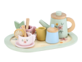 Little Dutch Čajový set drevený s kvetinovou potlačou