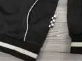 Nášivka kocka čierno-biela - textile application