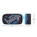Školský peračník etui Skate Bluelight