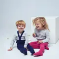 PEQNE Pančuchy na traky Námornícka modrá