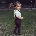 PEQNE Pančuchy na traky Čokoládová hnedá
