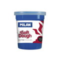 Plastelína MILAN Soft Dough glitrové farby - sada 5ks