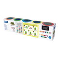Plastelína MILAN Soft Dough neónové farby - sada 5ks
