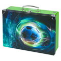 Školský kufrík Futbal Lopta s kovaním
