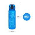 Tritanová fľaša Logo modrá 500ml