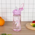 Tritanová fľaša so slamkou Rainbow Unicorn 500ml
