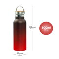 Termofľaša Gradient červená, 500ml