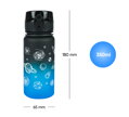 Tritanová fľaša Gradient Vesmír 350ml