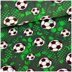 Futbalky na zelenom jersey