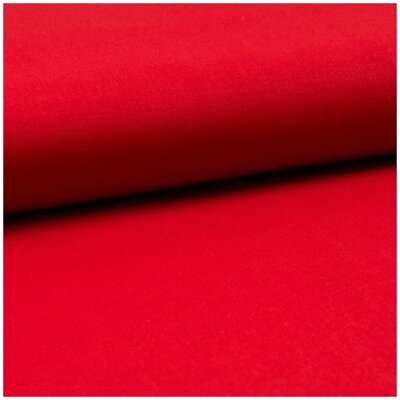 Červená -  cotton fabric 