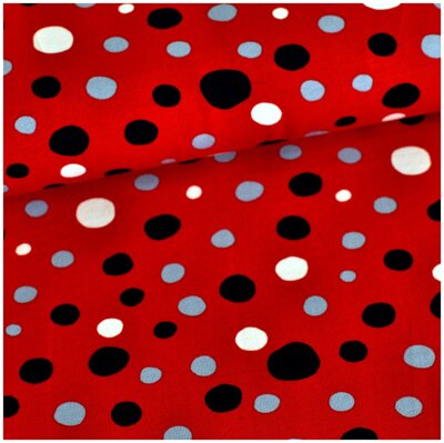 Color Dots Red jersey