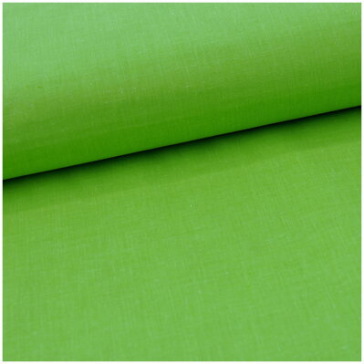 Jablčkovo-zelená -  cotton fabric 