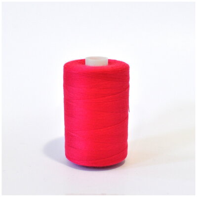 Niť polyesterová 1000m fuchsia - Polyester thread