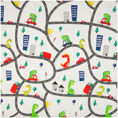 Dino map white jersey