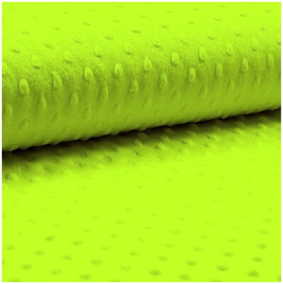 Minky limetka-fluo