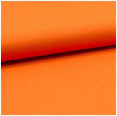 Oranžová - bavlnené plátno 