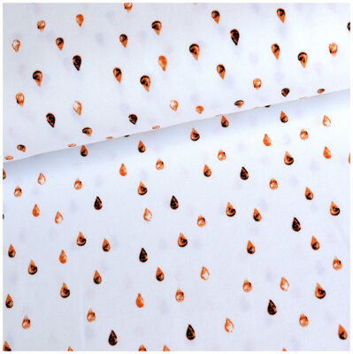 Raindrops camel brown jersey