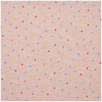 Rose Dots Melange jersey
