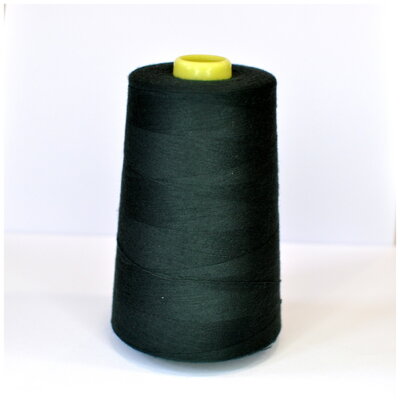 Niť polyesterová 5000y tmavozelená - Polyester thread