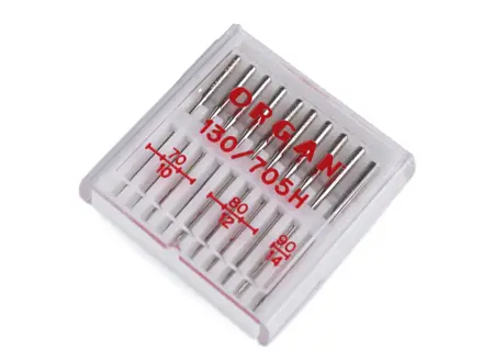 Strojové ihly Univerzal 70; 80; 90; - Needles