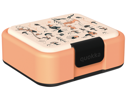 Quokka Plastový desiatový box Twist Kids In The Woods
