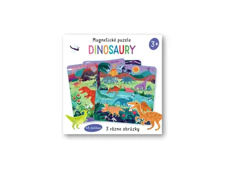Dinosaury - Magnetické puzzle