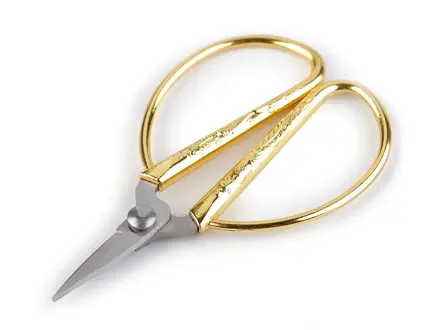 Nožnice odstrihávacie dĺžka 8,5cm - zlaté - Thread scissors