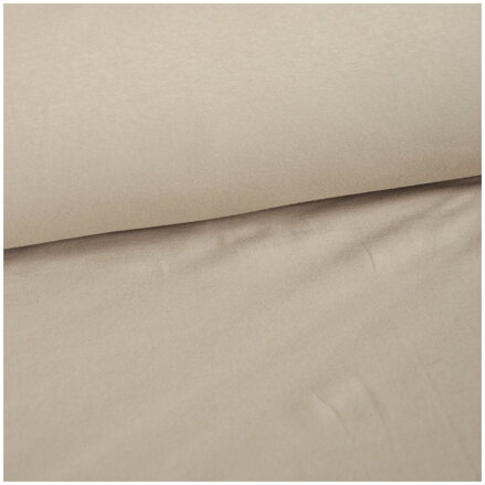 Béžová french terry