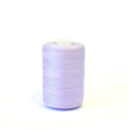 Niť polyesterová 1000m bledofialová - Polyester thread