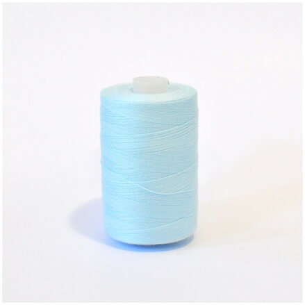 Niť polyesterová 1000m bledomodrá - Polyester thread