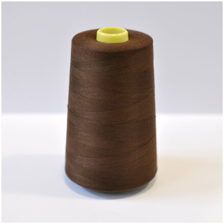Niť polyesterová 5000y čokoládová - Polyester thread