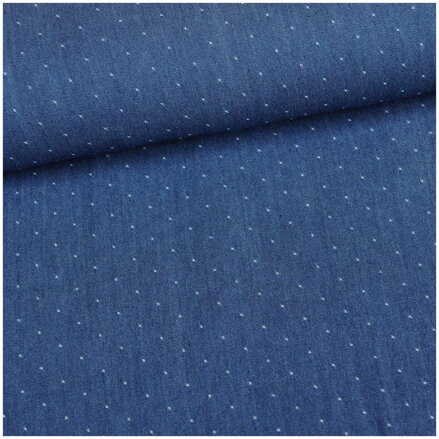 Denim Ďobky tmavé 50cm