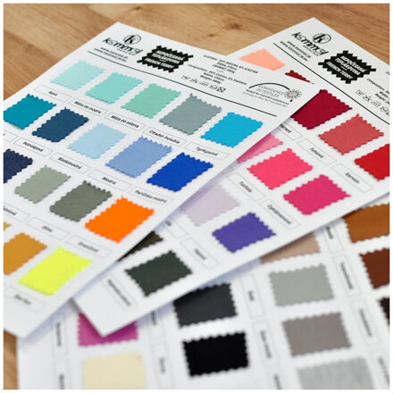Fabric sampler - Double gauze